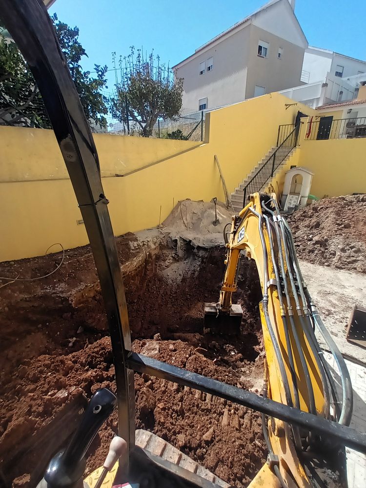 Serviço de mini giratoria