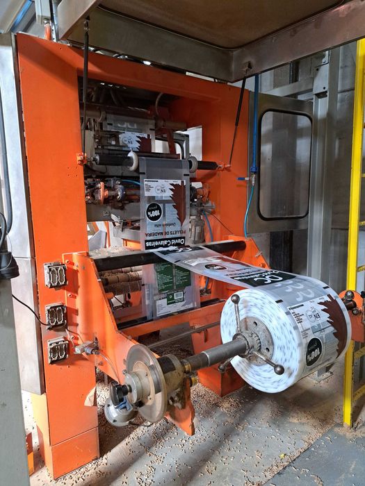 Linha de ensacamento e paletização HRV #G1001