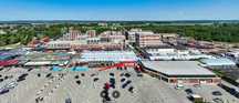 Wynajem powierzchni pod pawilon handlowy - główny parking Polenmarkt