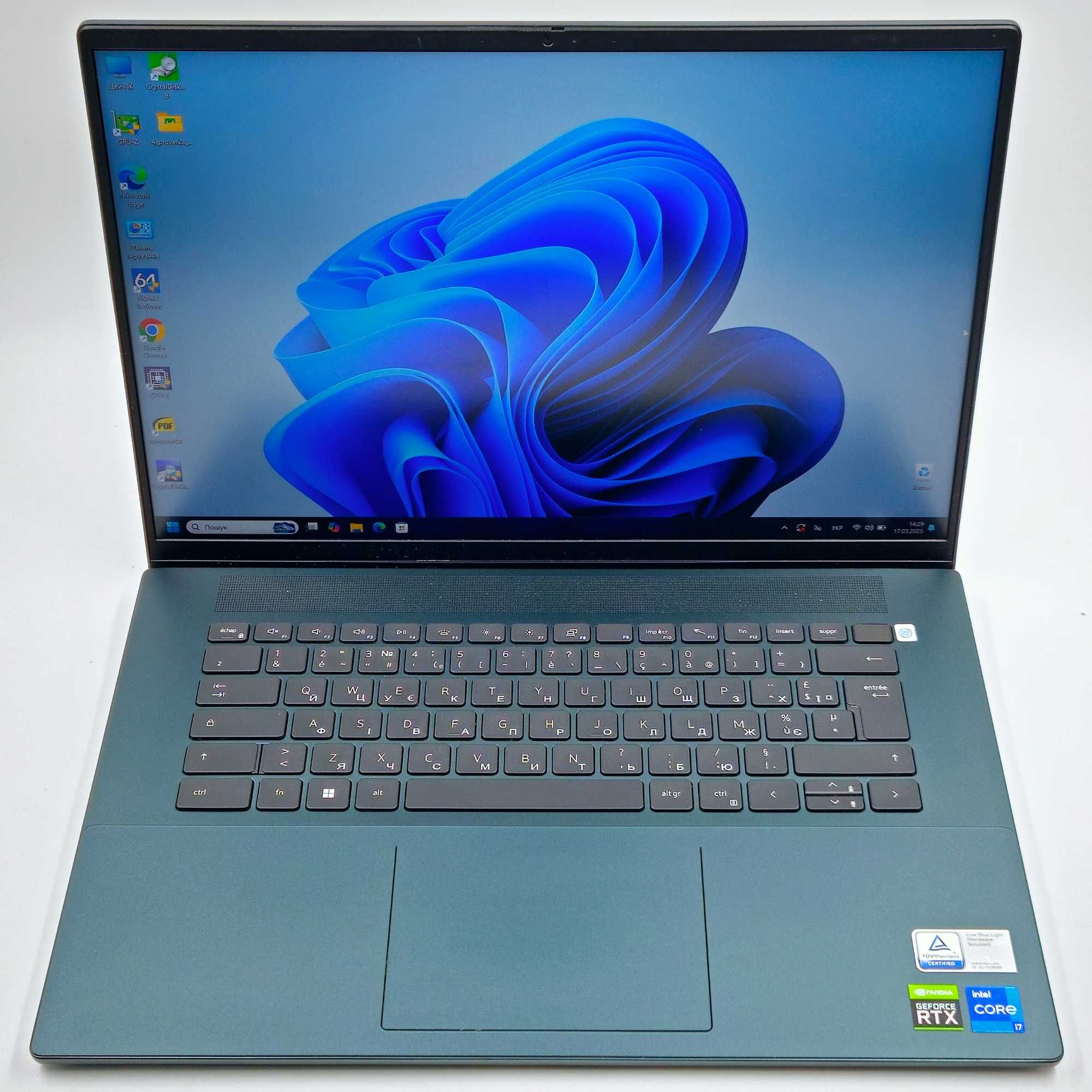 Ноутбук Dell Inspiron 16 Plus 7620(16IPS/i7-12700H/RTX3050/16GB/512GB)