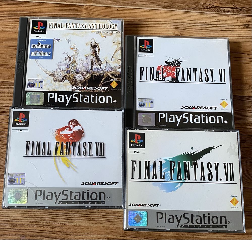 Sony PlayStation: Legacy of Kain, Evil Dead, Final Fantasy, Rayman