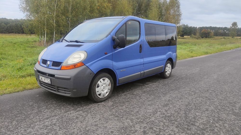 Renault Trafic 1.9Dci 100KM, Klima. 9-osobowy