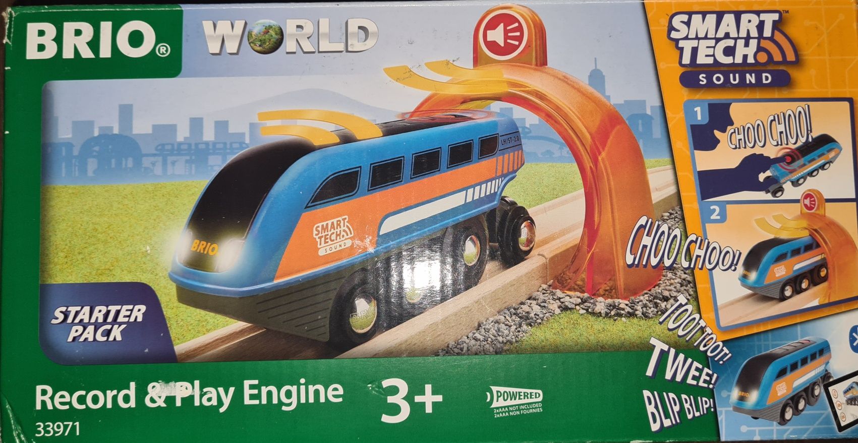 Lokomotywa Brio World Record & Play Engine 33971