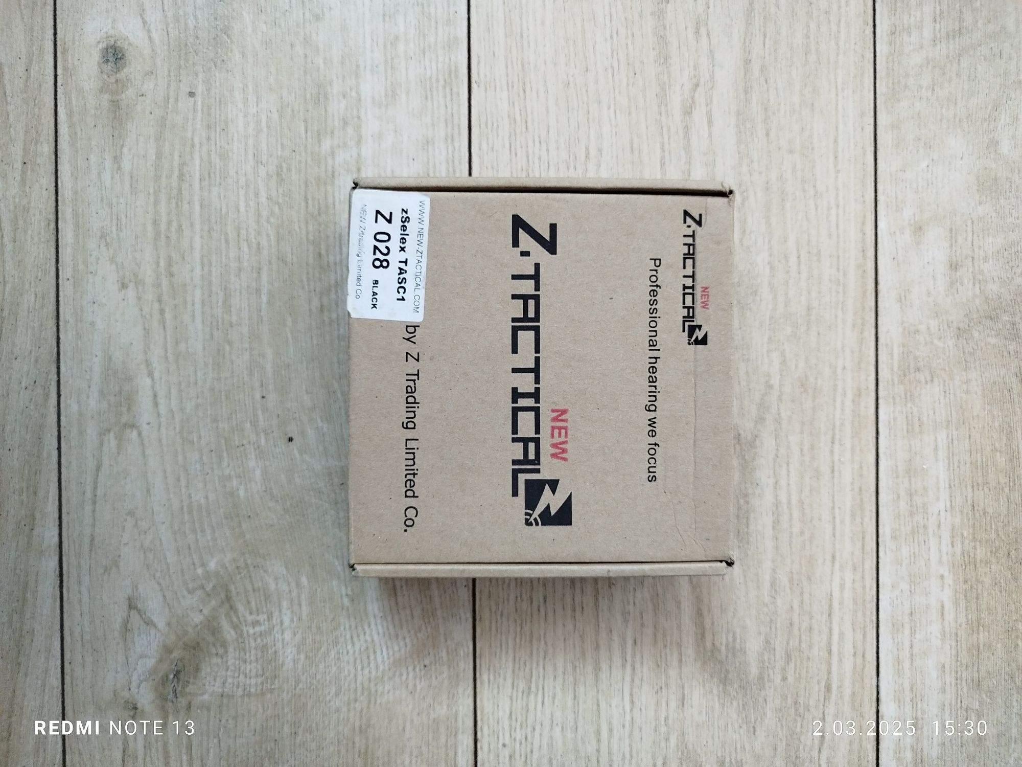 Z-Tactical Single-Sided Z 028 zSelex TASC1 Tactical Headset - BLACK