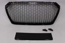 GRILL Atrapa chłodnicy AUDI A4 B9 15-19 RS-LOOK BLACK S-line NOWY