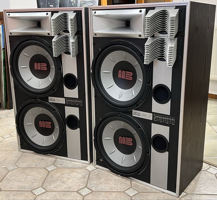 Duńskie kolumny JAMO POWER 330S na 12 calowych głośnikach MB