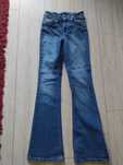 Spodnie jeansy dzwony only xs
