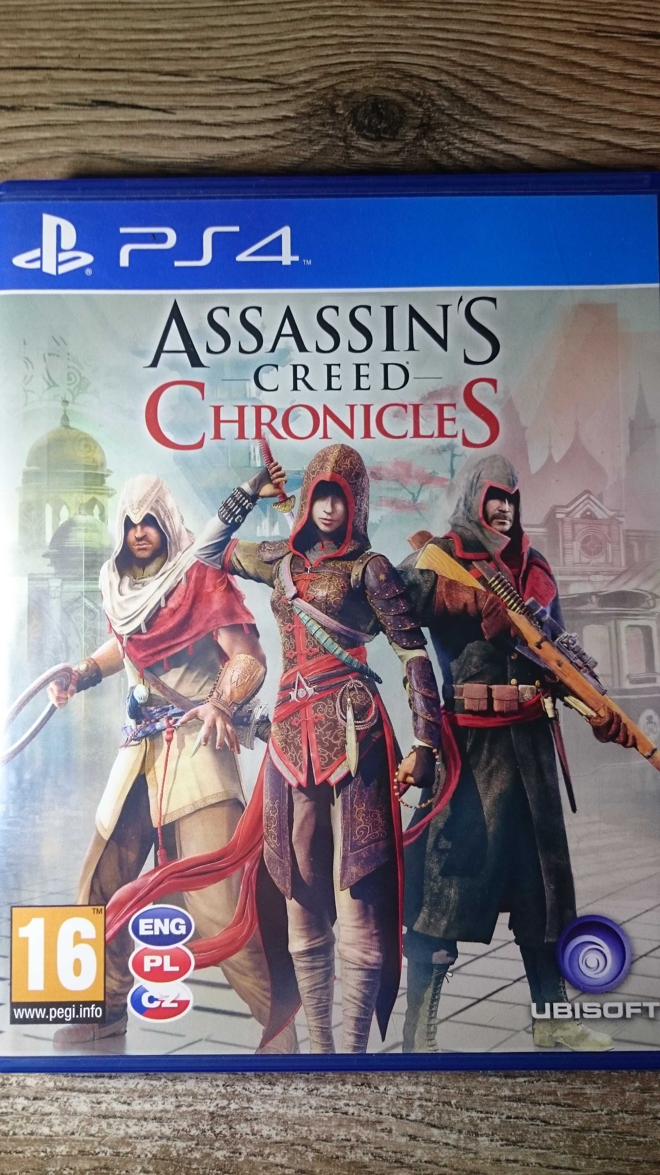 Assassins creed chronicles ps4 pl playstation 4 god of war Wiedźmin