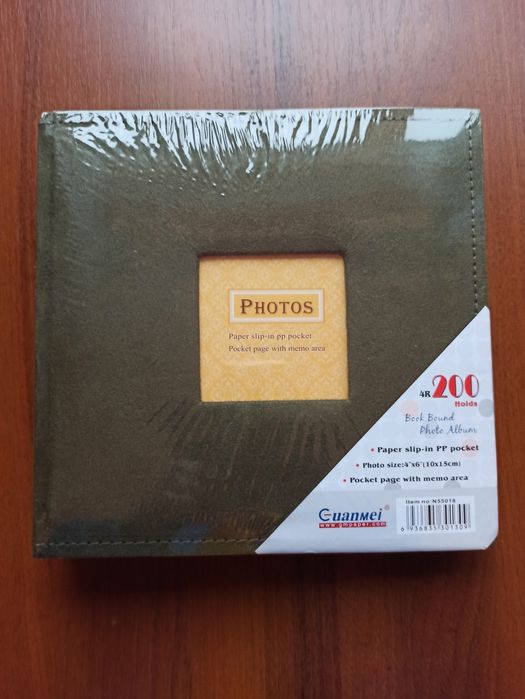 Фотоальбом, новый, на 200 фотографий 10х15