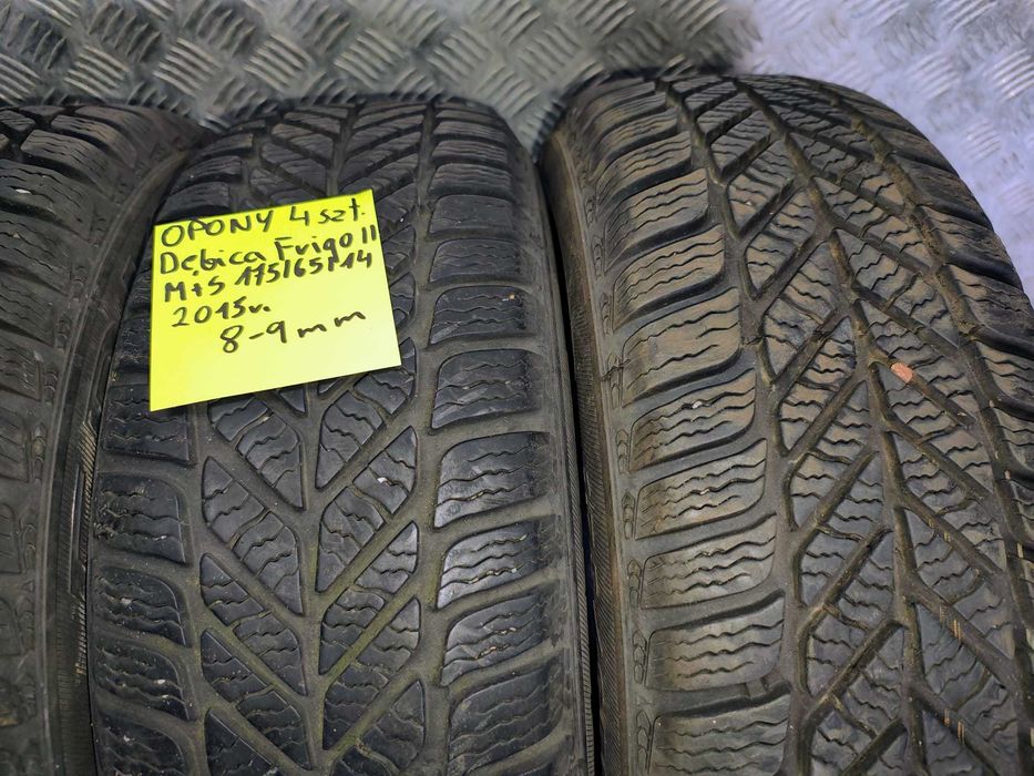 opony 4szt 175/65 R14 8-9mm 2015r