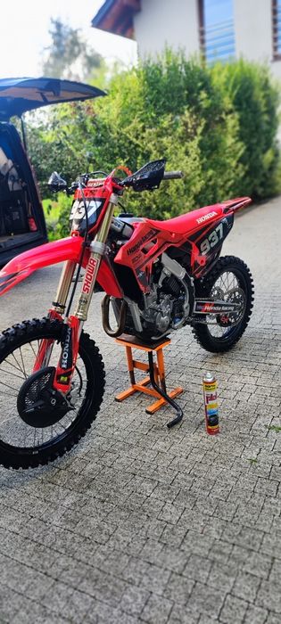 Honda CRF250 my2023, motocross, zamiana na 450