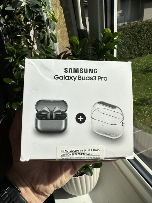 Słuchawki bezprzewodowe Samsung Galaxy Buds3 Pro ANC + Etui