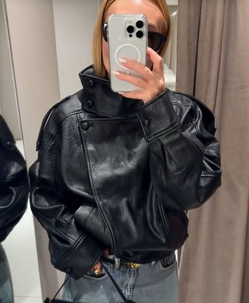 Бомбер Zara жіночий
