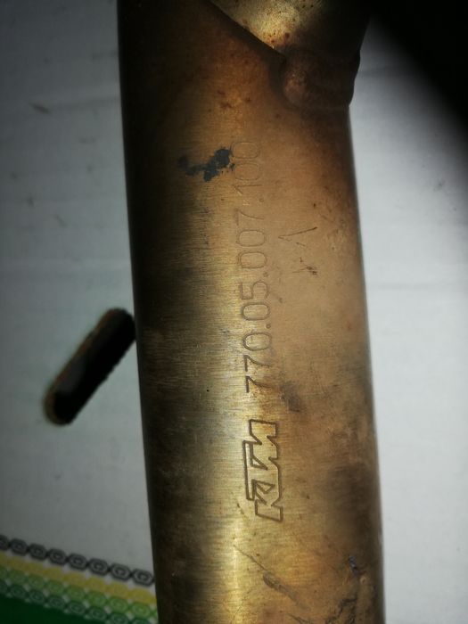 Ktm 250 kolektor rura six days