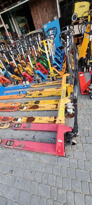 Wózek paletowy paleciak paleciaki różne pieski sztaplarka wysylka