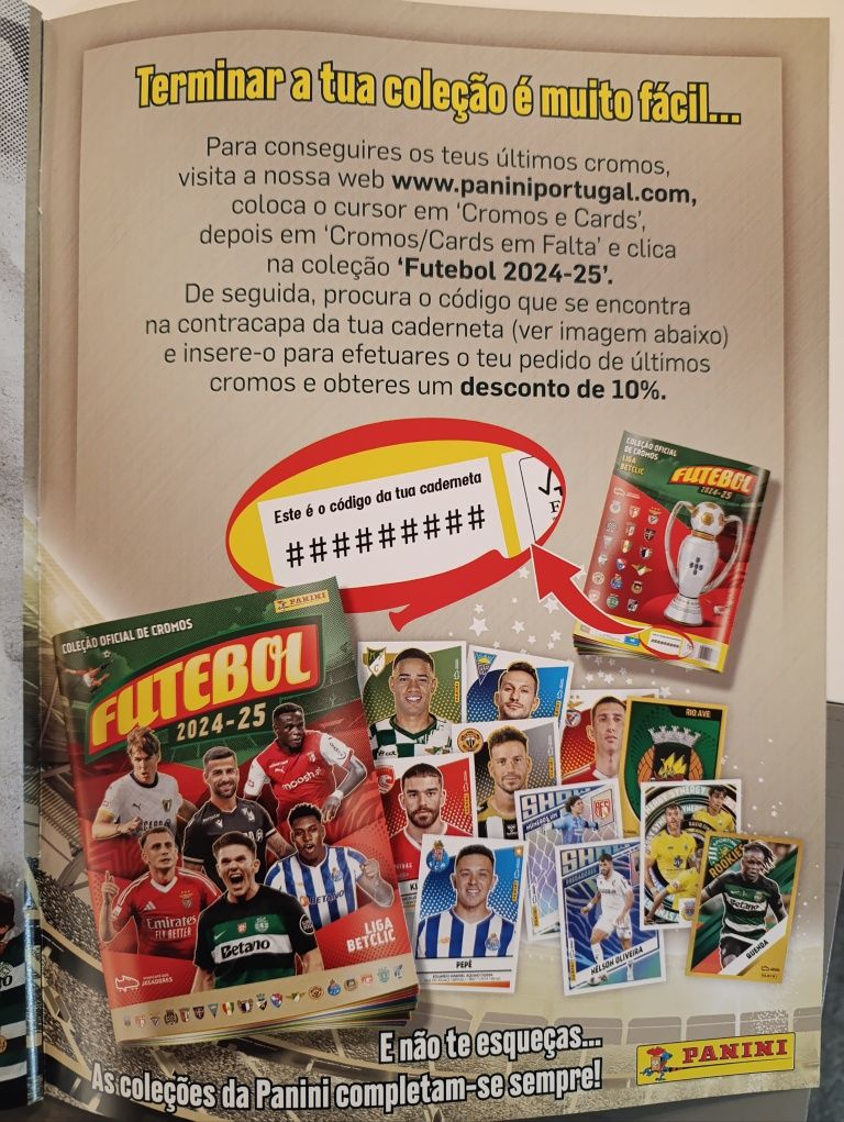 Cromos liga portuguesa 2024/2025