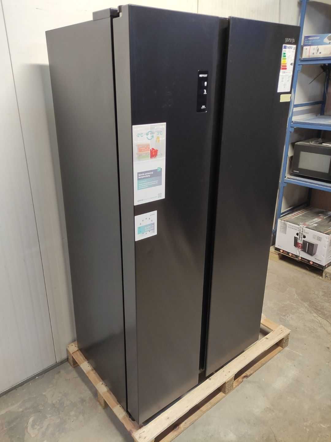 Lodówka Side by Side GORENJE NRR9185EABXL 550L NoFrost OUTLET 14GG2N