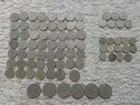 Монети 10, 15, 20, 50 копеек СССР 1961-1991. Один рубль.