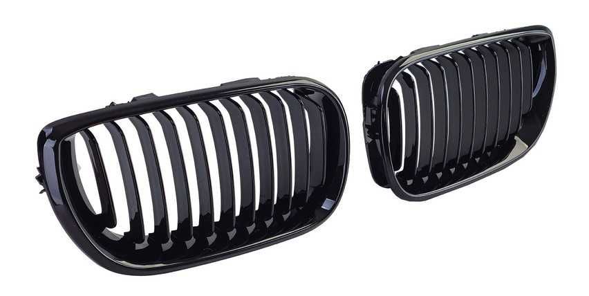 Grelhas preto brilhante Bmw E46 sedan + E46 Touring de 2001 a 2005