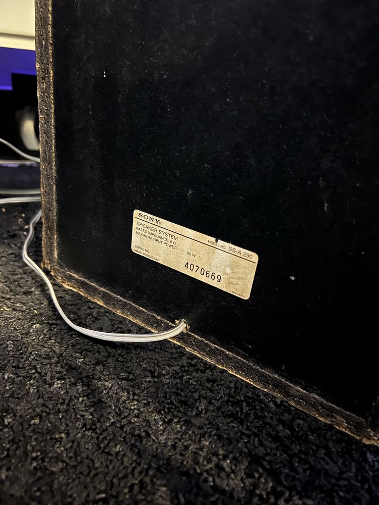 2 kolumny kompletne Sony SS-A 290