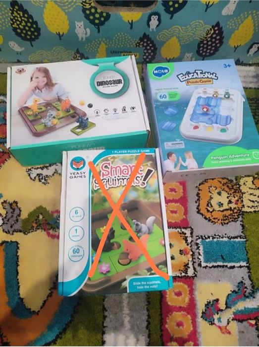 Настільна гра головоломка для дітей Smart games, Granna Rawensburger т