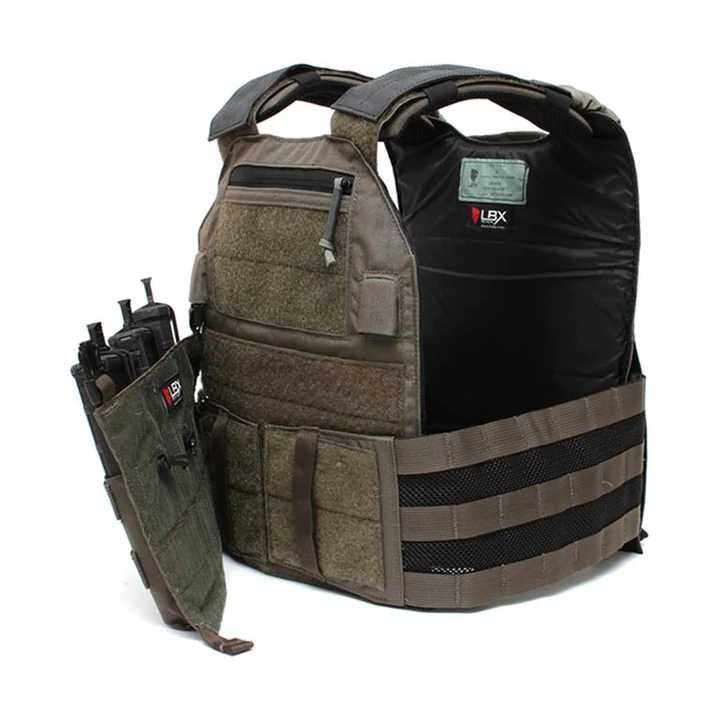 Kamizelka Taktyczna z USA firmy LBX, Plate Carrier, Nowa.