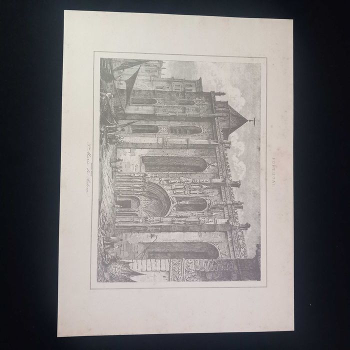 Gravura Sta Maria de Belém