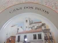 Prato redondo de colecção/Collection round plate - Casa dos Bicos SPAL