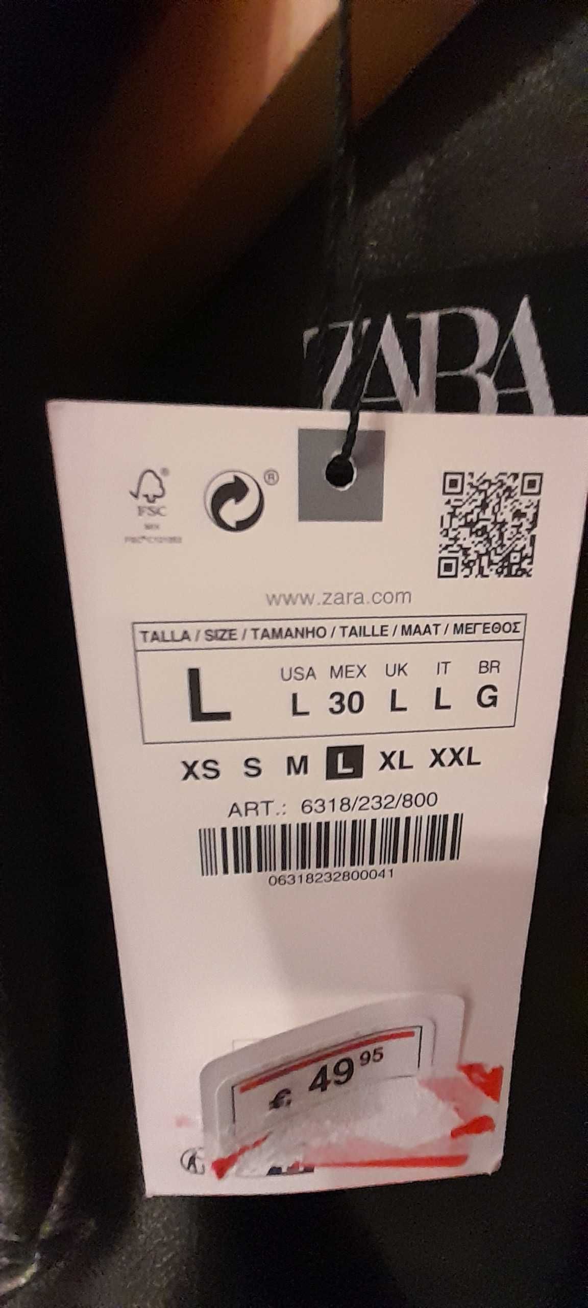 Casaco de malha da marca Zara tamanho M