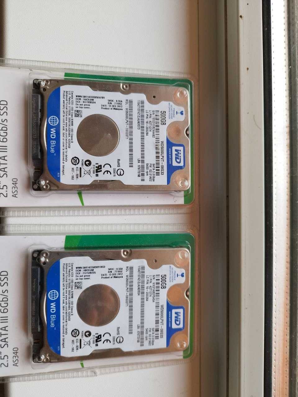 Жорсткий диск Western Digital Factory Refurbished 2.5" 500Gb
