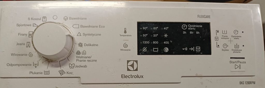 Silnik, sterownik,obudowa pralki Electrolux.