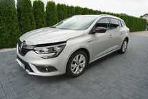 Renault Megane Niegroźnie uszkodzony, PRZEBIEG TYLKO 69TYS, Polski Salon