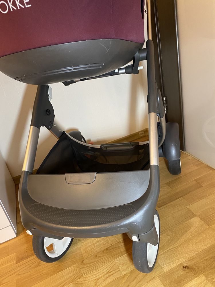 Продам коляску Stokke Crusi в кольорі purple