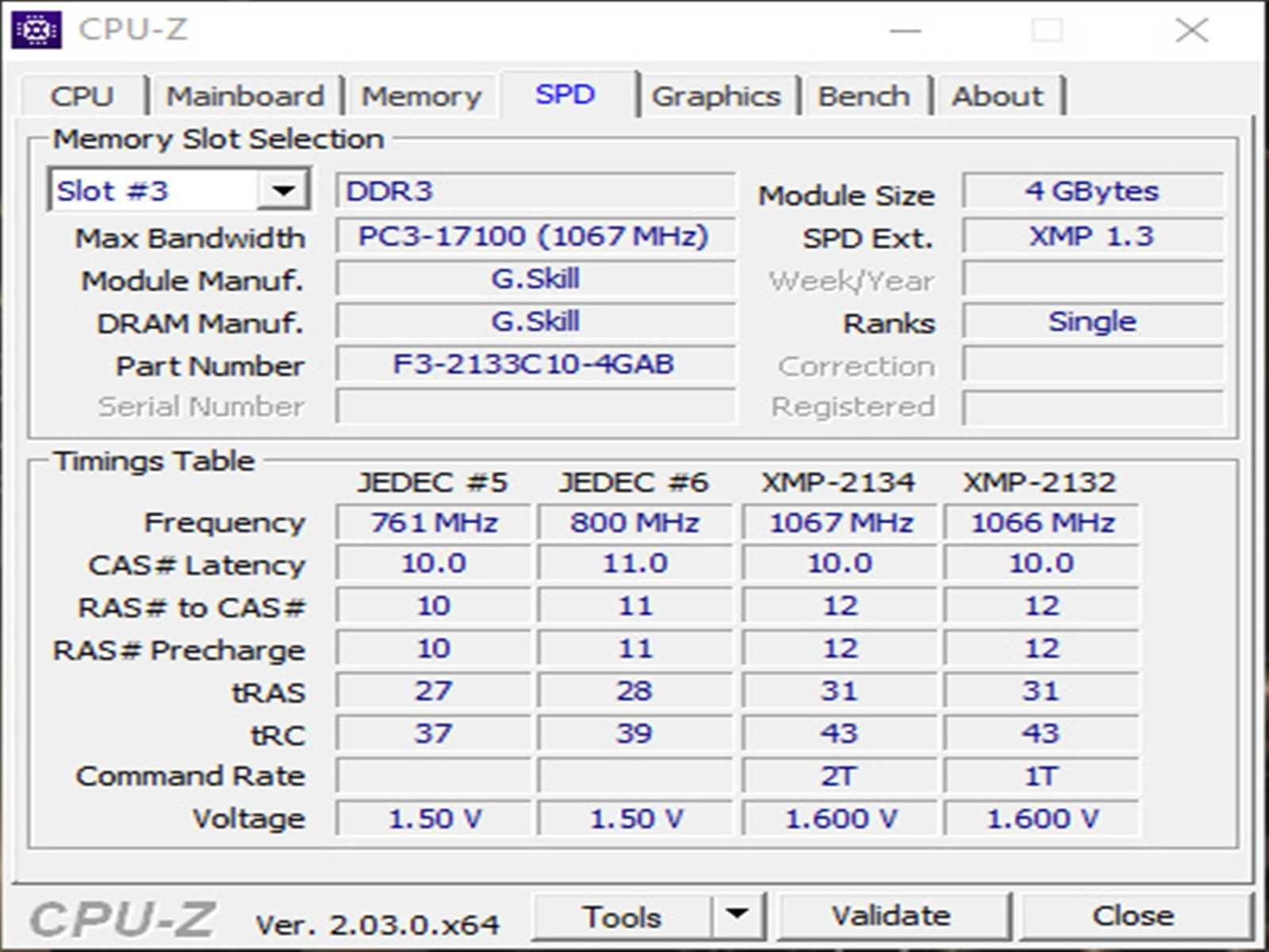 DDR3 8GB G.SkiLL Ares 2133 -Komputer