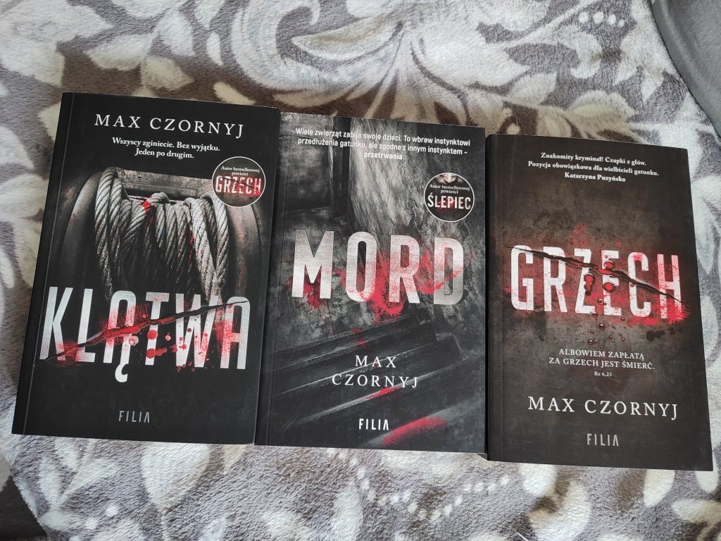 Max Czornyj "Grzech", "Mord" , "Klątwa"