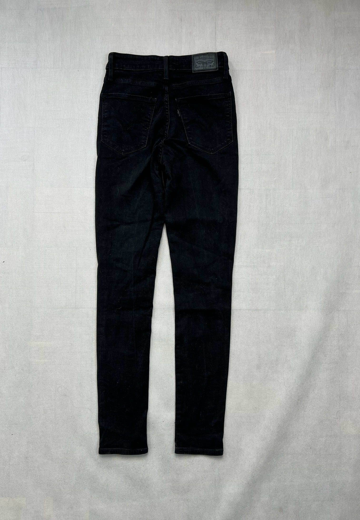 Spodnie Levi’s 721 High Rise Skinny Jeans Black Tab Damskie