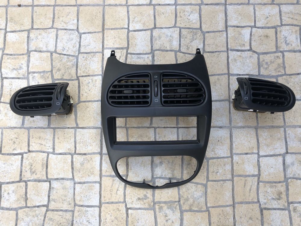 Peugeot 206 - Ventiladores ar, consola radio