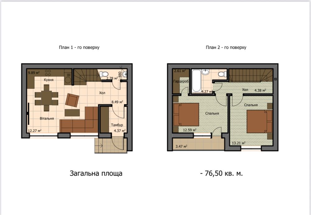 Продаж таунхаусів в Оброшино поруч лісу вул. Садова