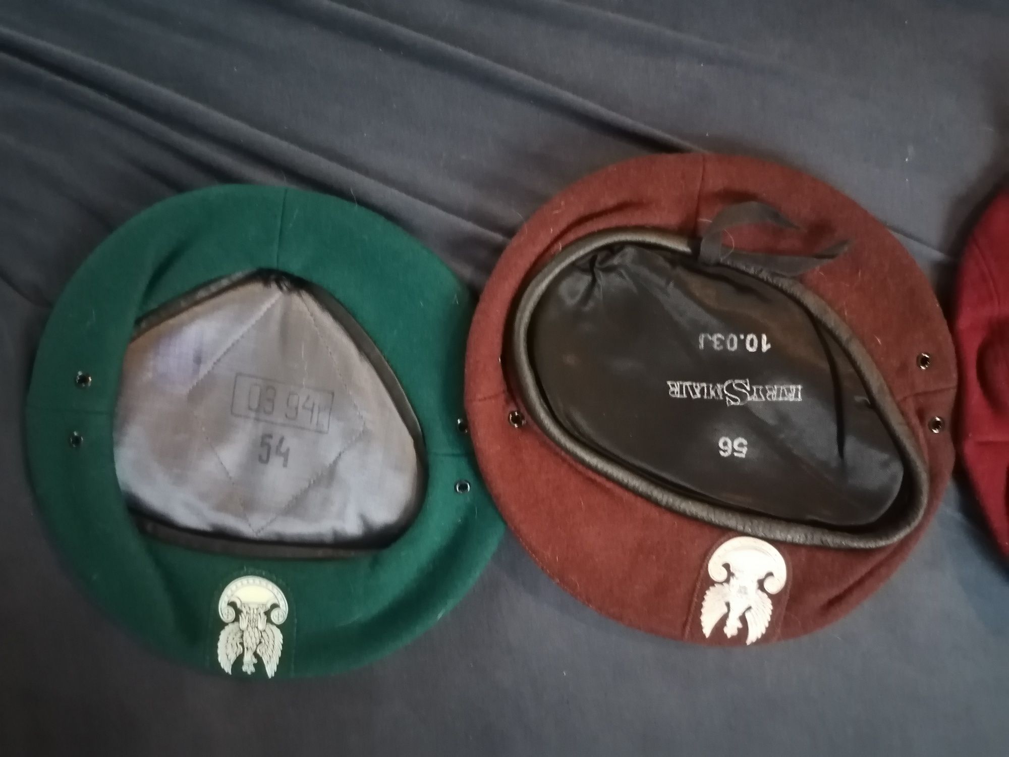 Beret, szpeje, osprzęt.