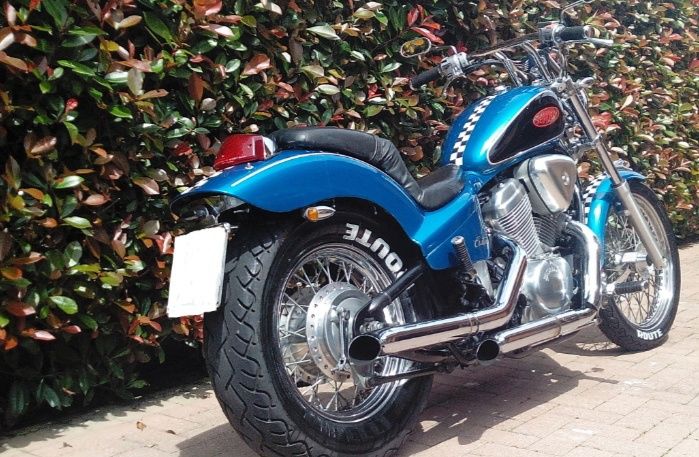 Honda Vt 600 shadow komplet wydechów basowych dedykowanych basowe