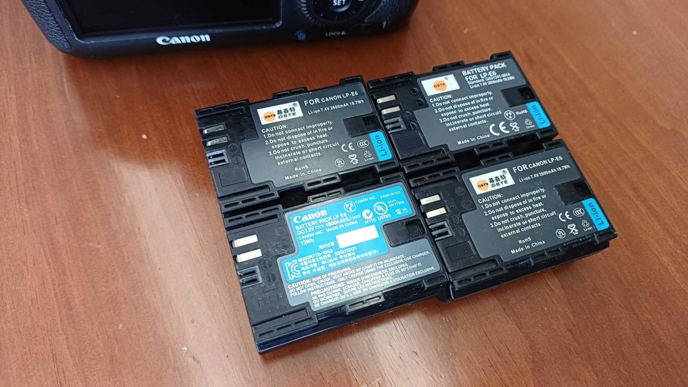 Canon 6D FullFrame + Extras