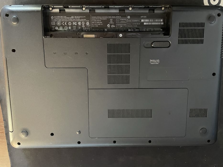 Ноутбук HP 635 під розбірку