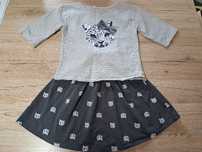 Piękny komplet h&m 134/140 stan idealny