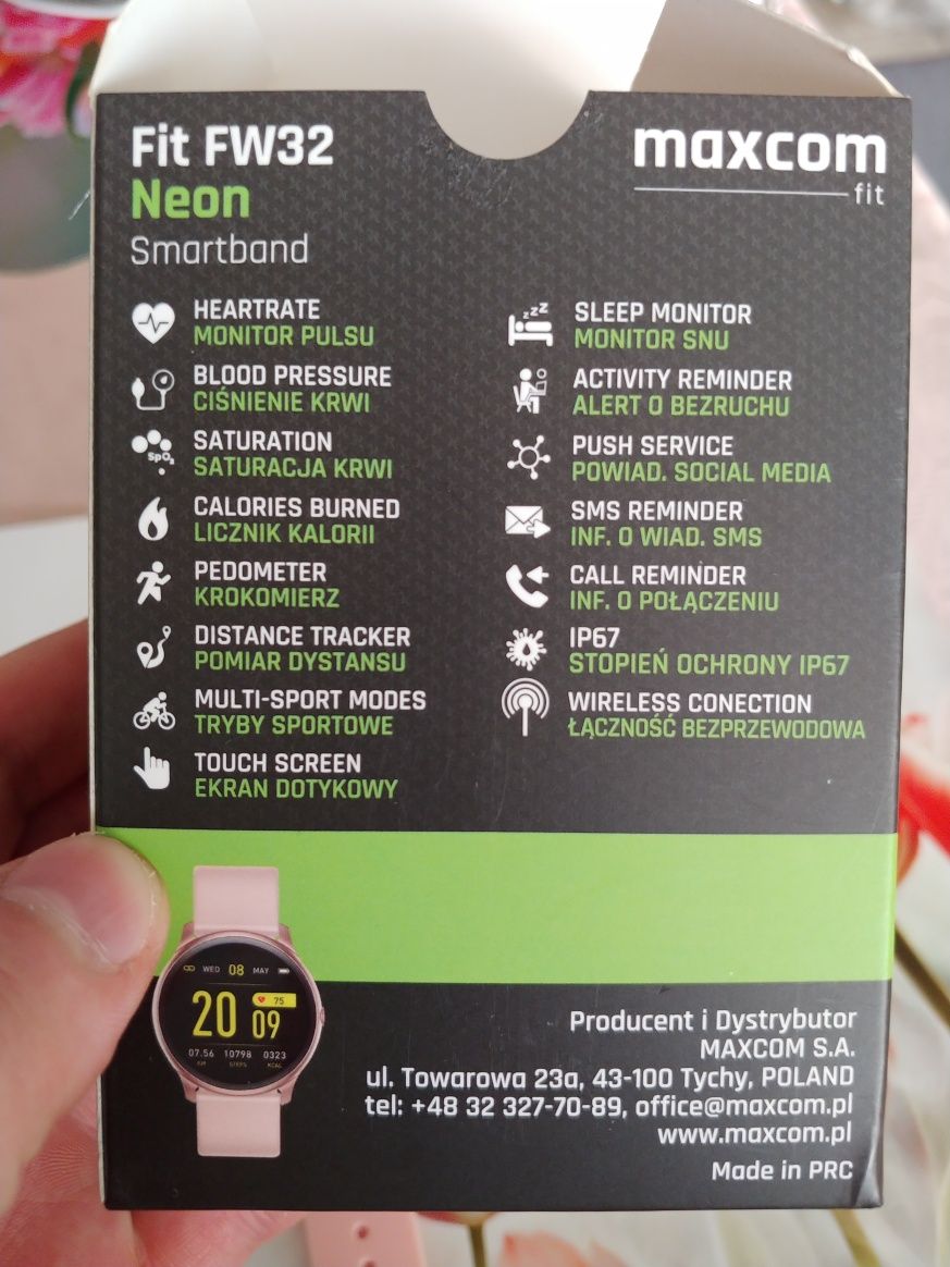 Smartwatch maxcom fit fw32 Neon