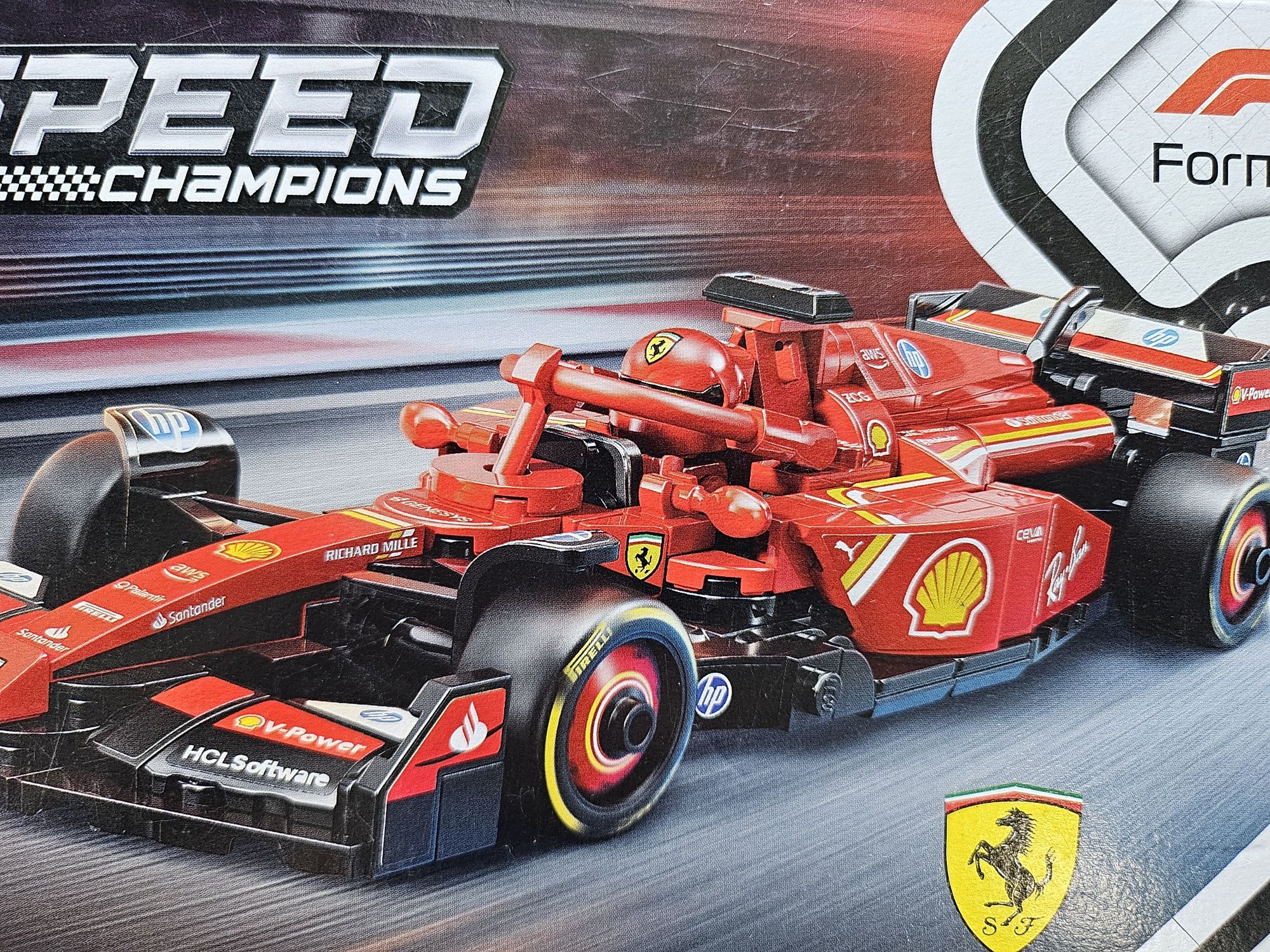 Zestaw LEGO 77242 Speed Champions Bolid F1 Ferrari SF-24