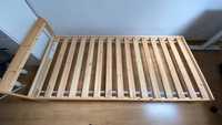 Łóżko drewniane 90x200 Ikea stan bdb