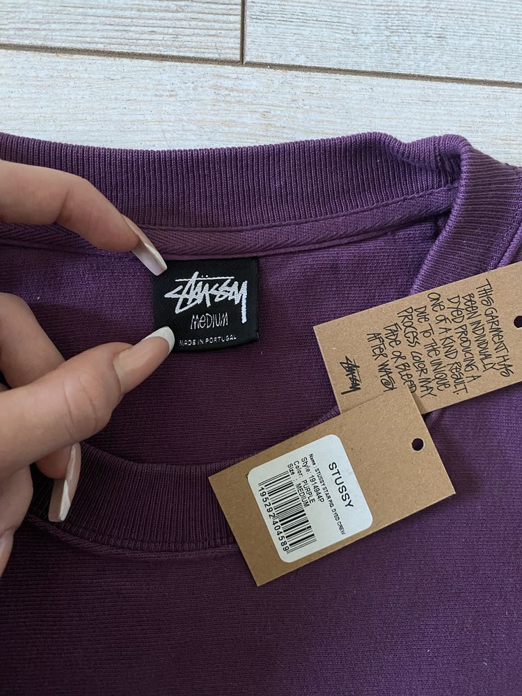 Худди STÜSSY star crew pigment dyed(оригинал)