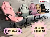 krzesło obrotowe fotel obrotowy do biurka do biura pracowni welur