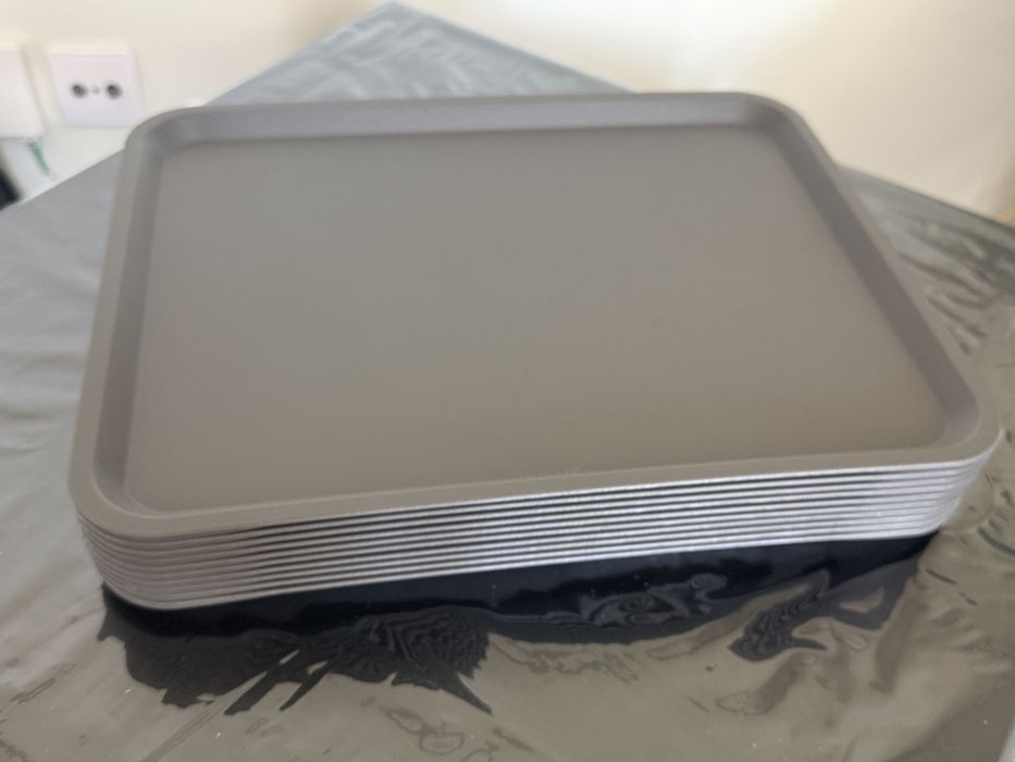 10 Tabuleiros de plastico 9€