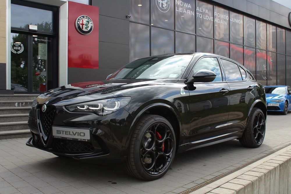 Alfa Romeo Stelvio Quadrifoglio 2.9 V6 520KM Q4 RABAT aż 113800zł tylko u ZasadaAutomotiv